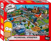 Simpsons - Springfield 1000 Piece Puzzle | Merchandise