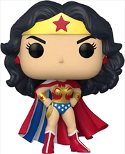 Buy Wonder Woman - Classic with Cape 80th Anniversary Pop! Vinyl