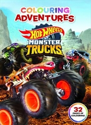 Buy Hot Wheels Monster Trucks Colouring Adventures