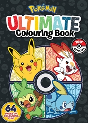 Pokemon - Ultimate Colouring Book | Paperback Book