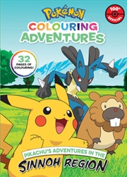 Pikachu's Adventures in the Sinnoh Region | Paperback Book