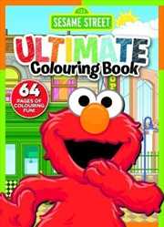 Ultimate Colouring Book Sesame Street | Paperback Book