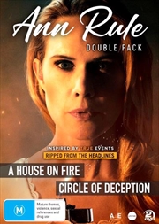 A House On Fire / Circle Of Deception | Ann Rule Double Pack | DVD