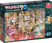 Buy Wasgij Jumbo Retro Mystery 5 - Sunday Lunch! - 1000 pieces