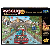 Buy Wasgij 1000 Piece Puzzle - Original 33 Calm on the Canal