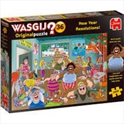 Wasgij 1000 Piece Puzzle - Original 36 New Year Resolutions | Merchandise