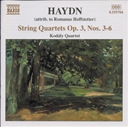 Buy String Quartets Op 3 No 3
