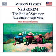 Rorem: The End of Summer | CD