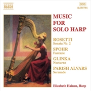 Muisc For Solo Harp | CD