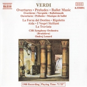 Buy Verdi: Overtures/Preludes/Ballet Music