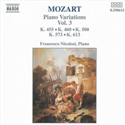 Buy Mozart: Piano Variations Vol 3