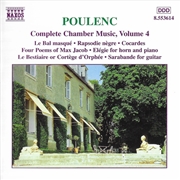 Buy Poulenc: Chamber Music Vol 4