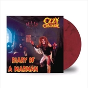 Buy Diary Of A Madman - 40th Anniversary Edition Red Swirl Vinyl