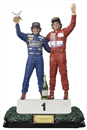 Ayrton Senna - Alain Prost and Ayrton Senna Last Podium 1993 1:10 Scale Statue | Merchandise