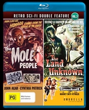 Land Unknown / The Mole People - Vol 3 | Retro/Sci-Fi Double Feature, The | Blu-ray
