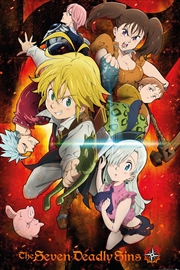 Buy Seven Deadly Sins Key Art 1 Poster