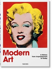 Modern Art. A History from Impressionism to Today | Hardback Book