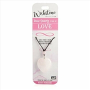 Buy Rose Quartz Heart Pendant