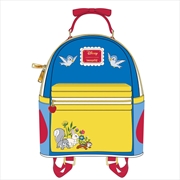 Loungefly - Snow White and the Seven Dwarfs - Bow Handle Mini Backpack | Apparel