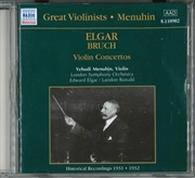 Buy Elgar/Bruch:Violin Concertos