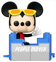 Buy Disney World - Mickey Mouse on People Mover 50th Anniversary Pop! Vinyl