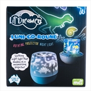 Lil Dreamers Lumi-Go-Round Dino Rotating Projector Light | Accessories