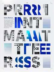 Buy Print Matters: 20th Anniversary Edition: The Cutting Edge of Print