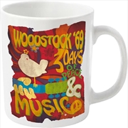 Woodstock Woodstock Swirl Poster Mug | Merchandise