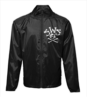 Buy Sleeping With Sirens Skeleton Windcheater Jacket Unisex Size X-Large Jacket