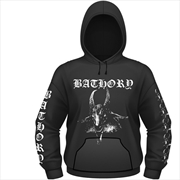 Buy Bathory Goat Hooded Sweatshirt Unisex Size Medium Hoodie