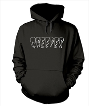 Buy Creeper Death Card Hoodie Size L Hoodie