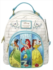 Buy Loungefly - Disney - Stained Glass Princesses US Exclusive Backpack