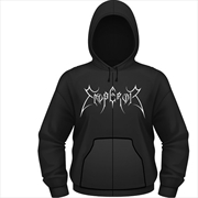Buy Emperor In The Nightside Eclipse Hooded Sweat With Zip Unisex Size Small Hoodie