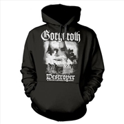 Buy Gorgoroth Destroyer Small Hooded Sweat Unisex Size Small Hoodie