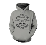 Harry Potter Quidditch Champion Hooded Sweat Unisex Size X-Large Hoodie | Merchandise