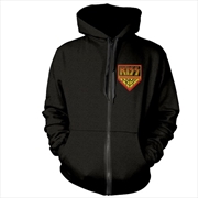 Buy Kiss Loud & Proud Hooded Sweat With Zip Unisex Size Small Hoodie