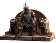 Buy Star Wars: The Mandalorian - Boba Fett on Throne Statue