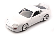 Fast and Furious - 1995 Toyota Supra White 1:32 Scale Hollywood Ride | Merchandise