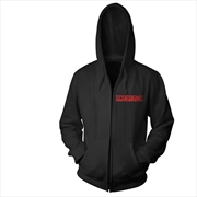Buy Scorpions Black Out Hooded Sweat With Zip Unisex Size Small Hoodie