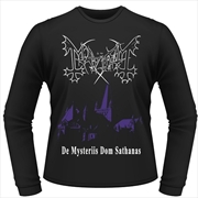 Buy Mayhem De Mysteriis Dom Sathanas Long Sleeve Unisex Size Small Longsleeve Shirt