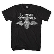 Buy Avenged Sevenfold Death Bat Logo Unisex Size Xx-Large Tshirt