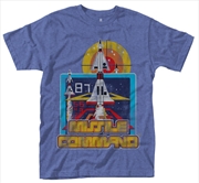 Atari Missile Command Unisex Size Small Tshirt | Apparel
