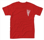 Buy With Confidence Pizza Punx Front & Back Print Unisex Size Large Tshirt