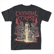 Buy Cannibal Corpse Acid Front & Back Print Unisex Size X-Large Tshirt