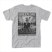 Buy Green Day Power Shot Unisex Size Large Tshirt