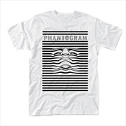 Buy Phantogram Striped Face Unisex Size Small Tshirt