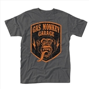 Buy Gas Monkey Garage Shield Unisex Size Large Tshirt