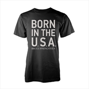 Bruce Springsteen Born In The Usa Unisex Size Large Tshirt | Apparel