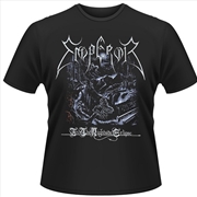 Buy Emperor In The Nightside Eclipse Front & Back Print Unisex Size Small Tshirt