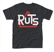 Buy The Ruts Logo Unisex Size Medium Tshirt